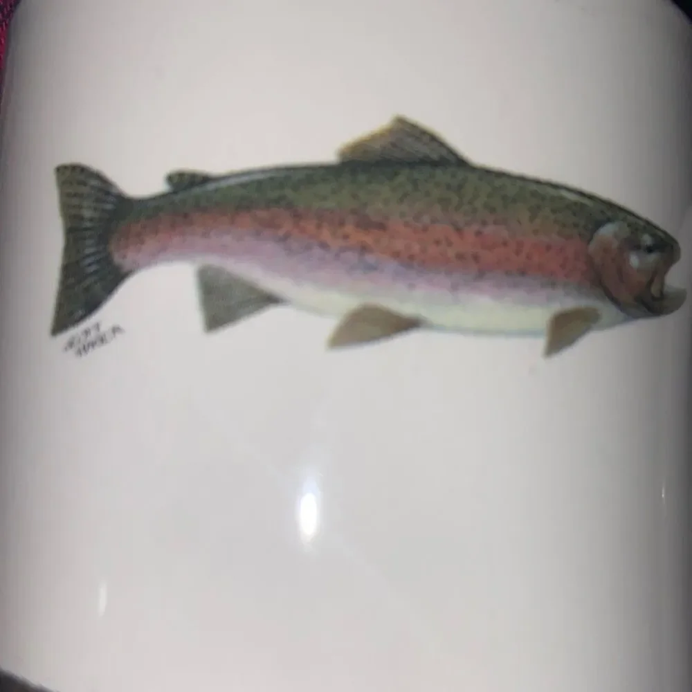 Vintage Angelr’s Expressions Outdoor Git St Coffee Cup Fishs